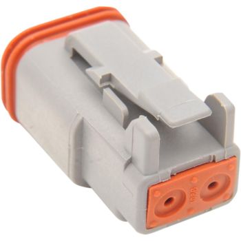 PLUG DEUTSCH GREY 2 PIN