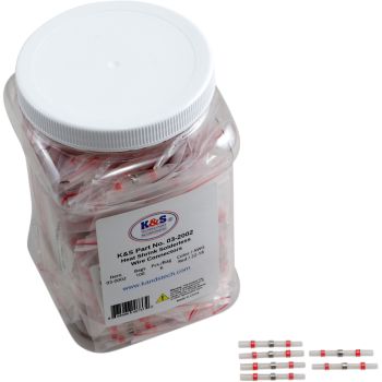 WIRE CONN 100PK AWG22-18