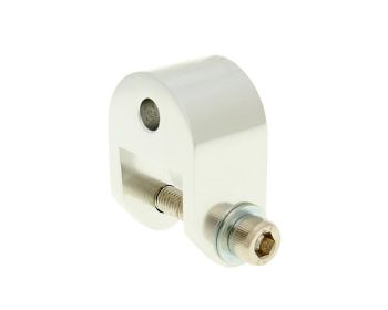 raising kit CNC 40mm silver for Piaggio