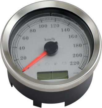 SPEEDOMETER SILVER KPH 4 04-