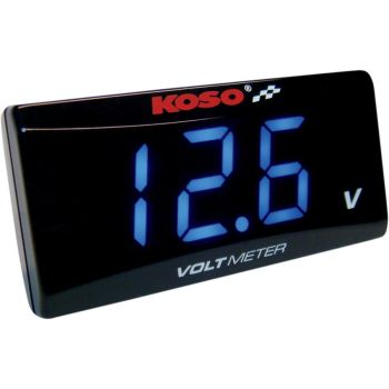 VOLT METER BLUE SUPER THIN