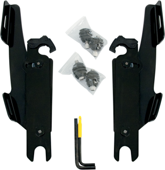 HARDWARE FLST WO/LB BLK