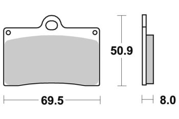 Sbs Brakepads Sintered