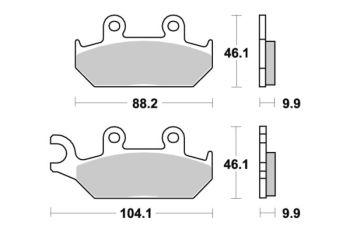 Sbs Brakepads Ceramic
