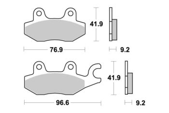 Sbs Brakepads Ceramic