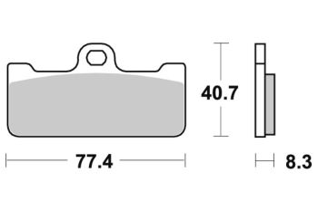 Sbs Brakepads Racing Sintered