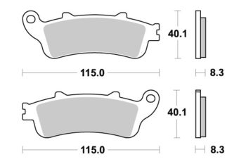 Sbs Brakepads Ceramic