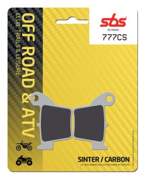 Sbs Brakepads Carbon Silver
