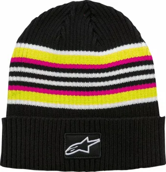BEANIE CUFF BOLTED BLK O/S