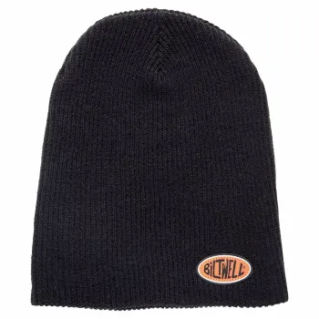BEANIE OVAL BLACK