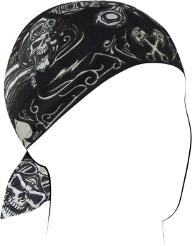 FLYDANNA COTN BIKER SKULL
