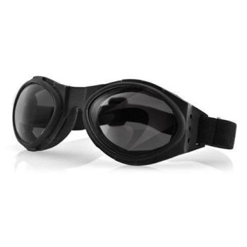 GOGGLE BUGEYE BLACK W/ SMOKE L