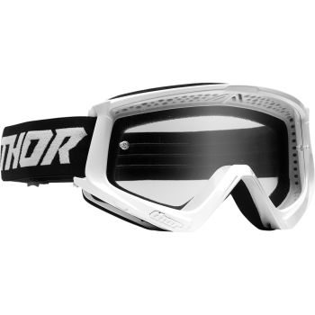 GOGGLE COMBAT RACR WH/BK