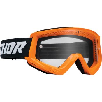 GOGGLE CMBT RACR FL OR/BK