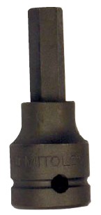 Masinpadrun kuuskant tollmõõdus 1/2" 1/4"