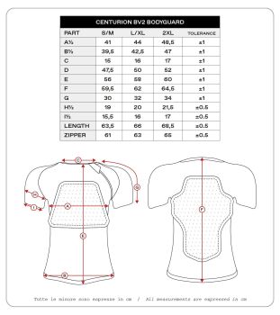 BODYGUARD CENTURION BV2 L/XL
