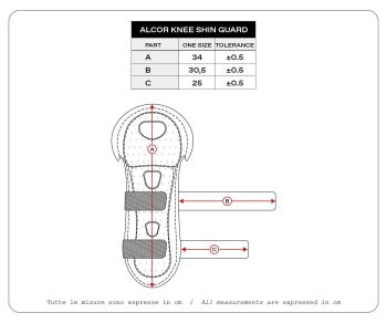 KNEE SHIN GUARD ALCOR