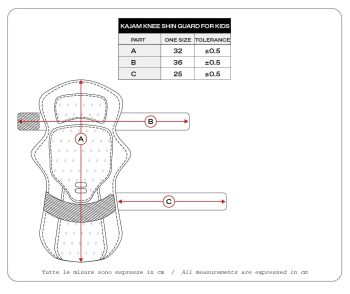 KNEE SHIN GUARD KAJAM KID