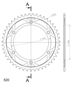 JT rearsprocket 828.50