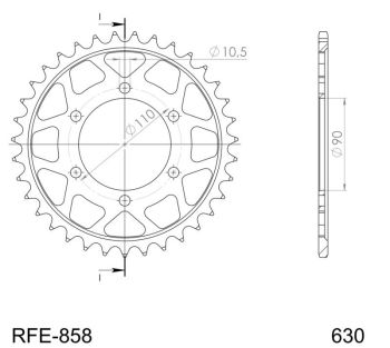 JT rearsprocket 858.35