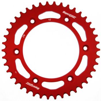 Supersprox Alu Rear sprocket HO CR/CRF Red 49