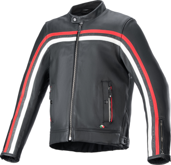 JACKET DYNO BLACK/RED L