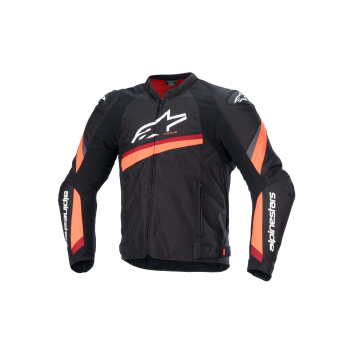 JACKET T-GP+R V4 BLACK/RED 4X
