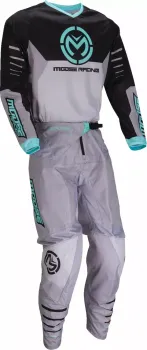 PANT QUALIFIER GRAY/TEAL 30