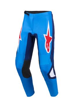 PANT FLUID GRID BLUE/RED 32