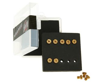 Naraku Main Jet set, 5mm, #50 - #68 (10 pcs), Fits: Dellorto