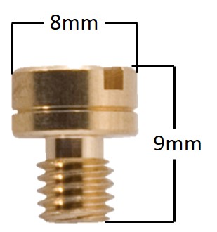 Main Jet # 148 , Round, Fits: Mikuni