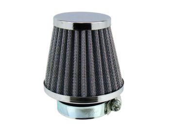 Tec-X Air filter, Connection Ø 39mm, (Ø 75 - 51mm x l. 68mm)