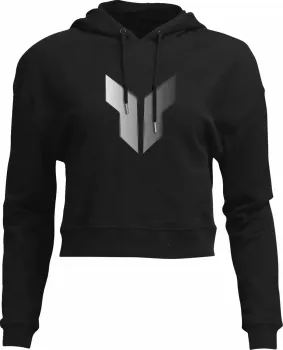 HOODIE WOMEN CROP NOISE BK XL