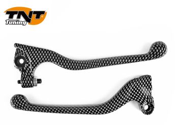 TNT Lever set, Carbon-style, Derbi Senda