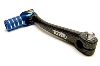 Tec-X Gear pedal, Carbon-style/Blue, Minarelli AM6