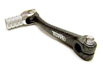 Tec-X Gear pedal, Carbon-style/Silver, Minarelli AM6