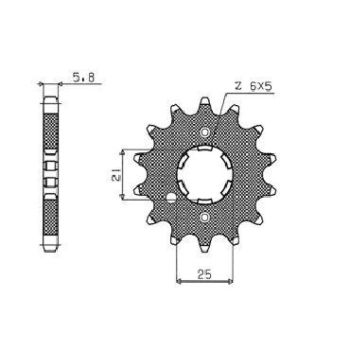 DRIVE SPROCKET 520 14T