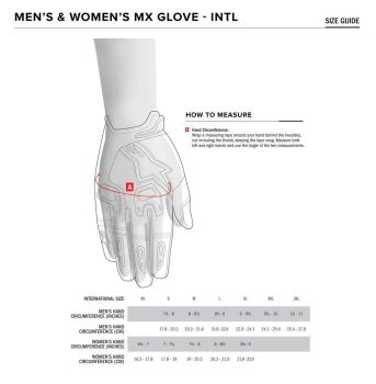 GLOVES FULL BORE V2 ORANGE/BLA