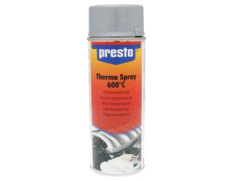 thermo spray paint Presto metallic silver 800°C 400ml