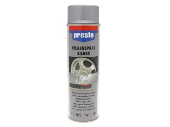 wheel spray paint Presto silver 500ml