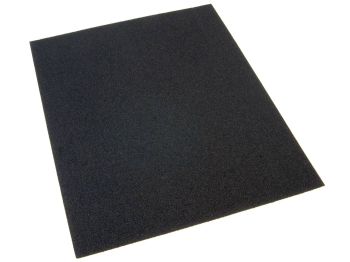 dry sandpaper P120 230 x 280mm sheet