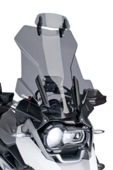Puig Visor Multiadjustable Clip-On 230X90Mm. C/Smoke