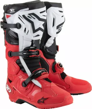 BOOT TECH 10 ENDURO BRIGHT RED