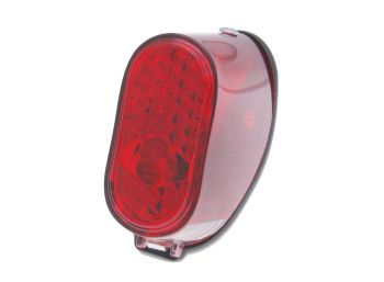 tail light assy moped oval universal for Puch MS, MV, Maxi, Kreidler, Zündapp and many more
