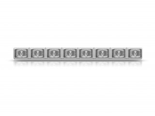 Balance weight chrome 4.8*10mm 8x5g (50pcs)