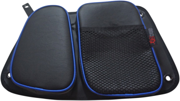 DOOR BAG REAR RZR BLK/BLU