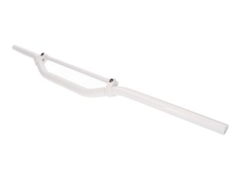 Enduro handlebar aluminum w/ crossbar white color 22mm - 820mm