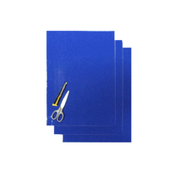 Blackbird Coloured sheet blue 47x33cm (3pcs)