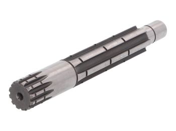 transmission output shaft TP for Generic, KSR-Moto, Keeway, Motobi, Ride, 1E40MA, 1E40MB, Minarelli AM6 1. series