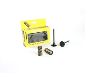 ProX Steel Exhaust Valve/Spring Kit KTM350EXC-F '12-16